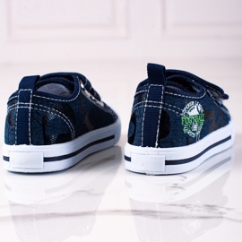 Shelovet fiú tornacipő sötétkék tépőzárral 1 Shelovet fiú tornacipő sötétkék tépőzárral 1