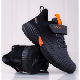 Vico gyerek sötétszürke áttört tornacipő 1 Vico gyerek sötétszürke áttört tornacipő 1