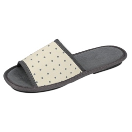 Inblu női cipő 155D104 bézs szürke 2