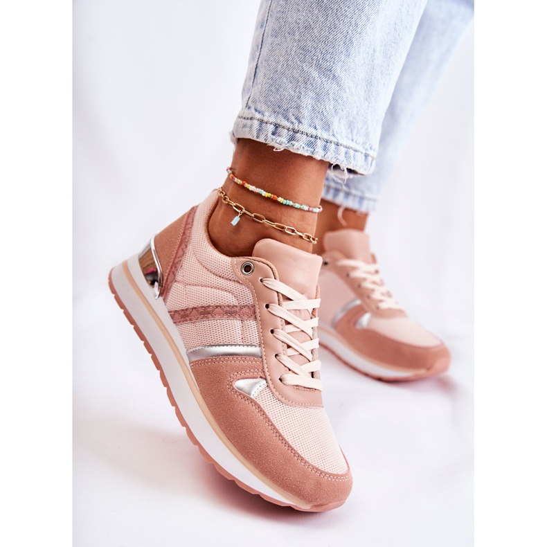 PG1 Klasszikus női sportcipő Pink Elenes rózsaszín 1