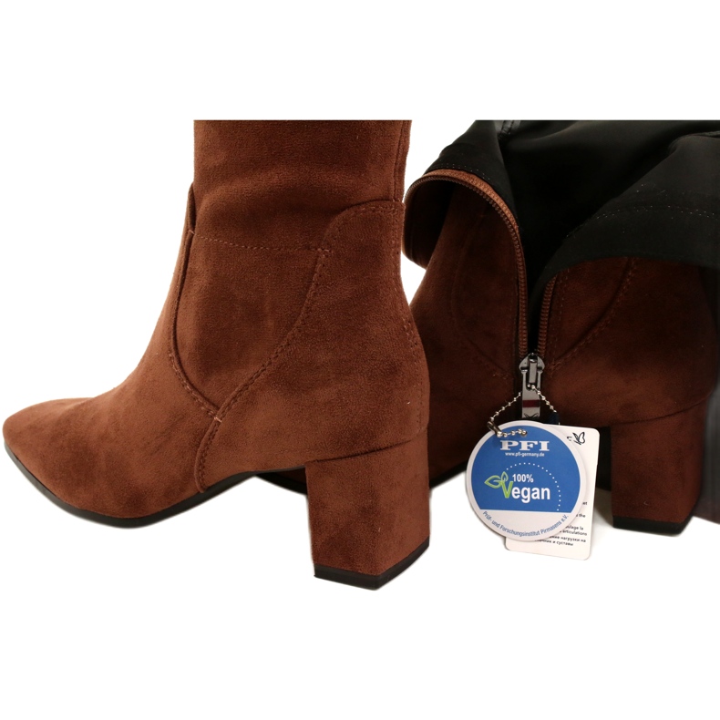 Női csizma Caprice 25517-29 Dk cognac strech barna 5