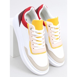 Dory Burgundy női sportcipő fehér 2