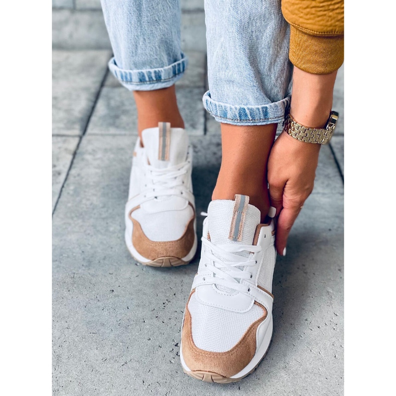 Montse Khaki oktatók fehér 1