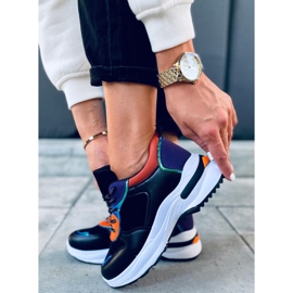 Otavia FEKETE / NARANCS tornacipő 1