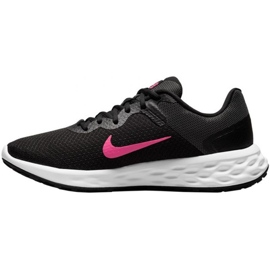Nike Revolution 6 Next W DC3729 002 futócipő fekete 1