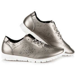 Ezüst cipők szürke 1