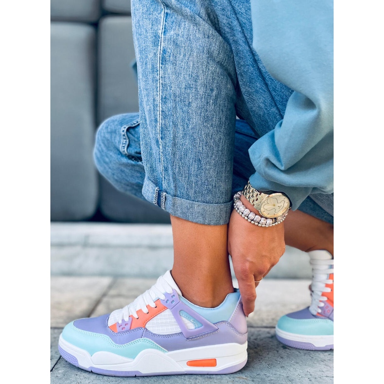 Inika Multi Purple tornacipő fehér ibolya narancssárga sokszínű zöld 1 Inika Multi Purple tornacipő fehér ibolya narancssárga sokszínű zöld 1