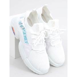 Hiral White zokni sportcipő fehér 4