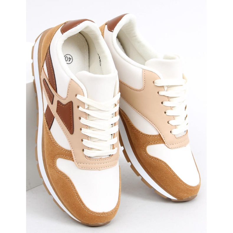 Setto Camel női sportcipő barna sokszínű 2