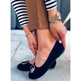 BM Gauri Black női balerinák fekete 1