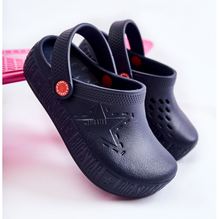 Gyermek könnyű papucs Kroks Big Star II375002 Sötétkék 1