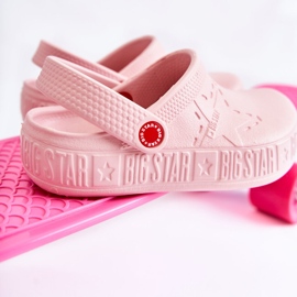 Gyermek könnyű papucs Kroks Big Star II375007 Pink rózsaszín 2 Gyermek könnyű papucs Kroks Big Star II375007 Pink rózsaszín 2