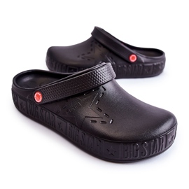 Férfi könnyű papucs Kroks Big Star II175001 fekete 2 Férfi könnyű papucs Kroks Big Star II175001 fekete 2