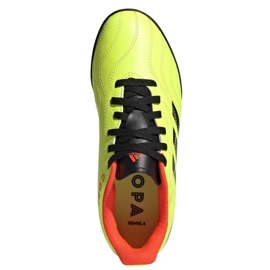 Adidas Copa Sense.4 Tf Jr GZ1374 cipő sárga sárgák 2