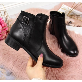 Dolce Pietro 0892 női bőrcsizma fekete 1