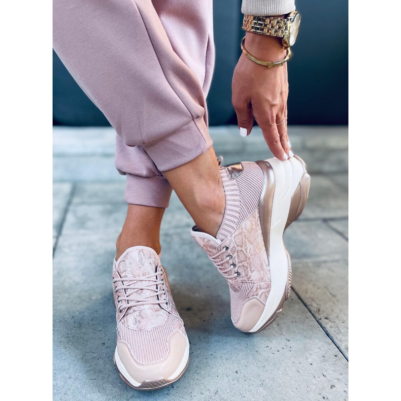 Judit Champagne Trainers rózsaszín 1