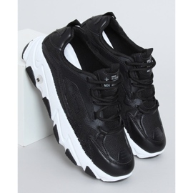 Fekete Frances Fekete női sportcipő 1