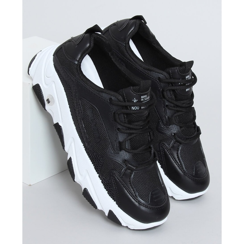 Fekete Frances Fekete női sportcipő 1