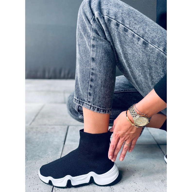 Trumm Nero bokazoknis cipő fekete 2