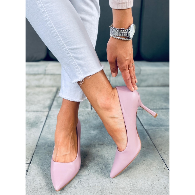 Női arc tűsarkú Aurora Purple ibolya 2