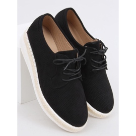 Guermo Black espadrilles fűzős naplopók fekete 2 Guermo Black espadrilles fűzős naplopók fekete 2
