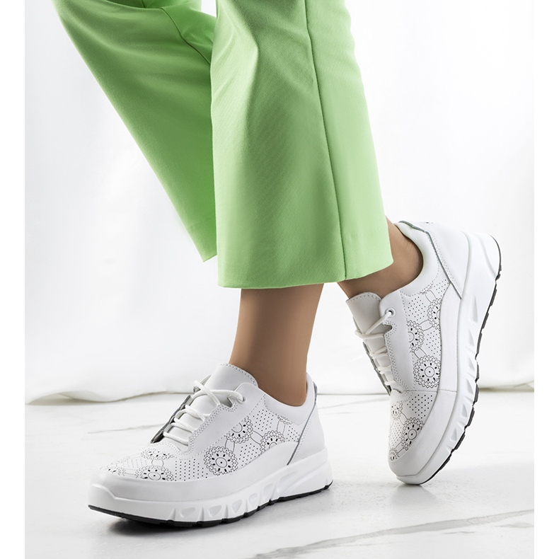 Kaypa fehér bőr tornacipő 1 Kaypa fehér bőr tornacipő 1