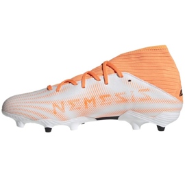 Adidas Nemeziz.3 Fg M FW7350 futballcipő narancssárga, fehér fehér 1