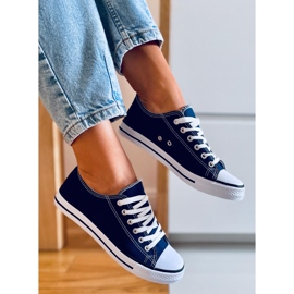 Basic D.BLUE női klasszikus tornacipő kék 1