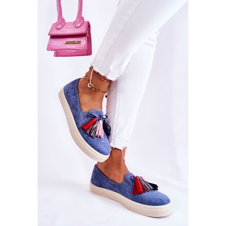 PS1 Női tornacipő Slip-On Blue Venira kék 2