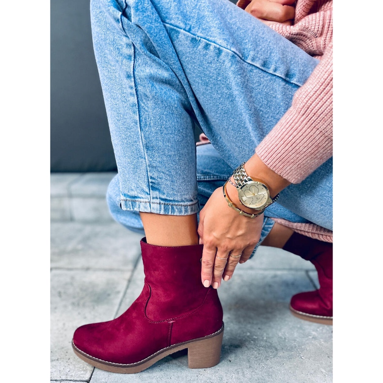 Linzi Wine gumicsizma csizma piros 2