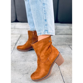 Linzi Camel gumicsizma barna 2
