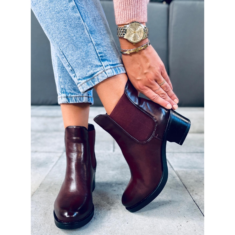 Greta Brown Jodhpur csizma barna 2