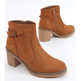 Csizma gumisarkú Retta Camel barna 1