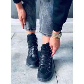 Brita Black magasszárú edzőcipő fekete 2