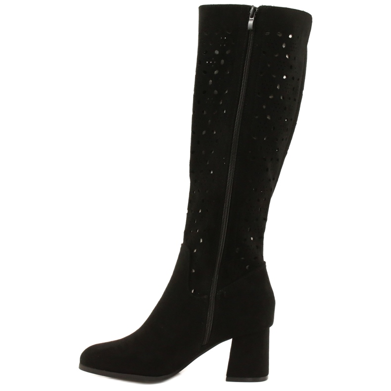 M.Daszyński Áttört csizma egy rúdon Fekete SA156-10 1 M.Daszyński Áttört csizma egy rúdon Fekete SA156-10 1