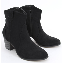 Seed Black magas sarkú cowboy csizma fekete 1