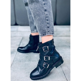 Oklahoma fekete katonai csizma 1