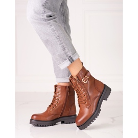 Barna klasszikus Shelovet női táskák 1