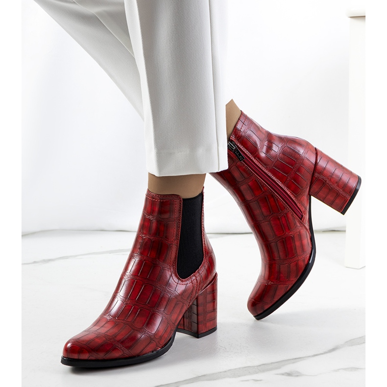 Easthaven piros csizma 1