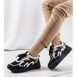 Fekete Brito tornacipő fehér 1