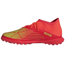 Adidas Predator Edge.3 Tf Jr GV8503 cipő piros narancs és vörös 1