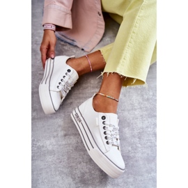 Alacsony női tornacipő Big Star KK274014 fehér 2