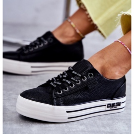 Alacsony női tornacipő Big Star KK274015 fekete 1