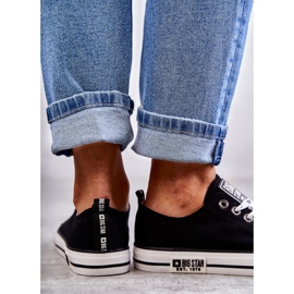 Női anyagú tornacipő Big Star KK274102 Fekete 1