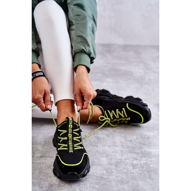 Női tornacipő Memory Foam System Big Star KK274028 Fekete 1