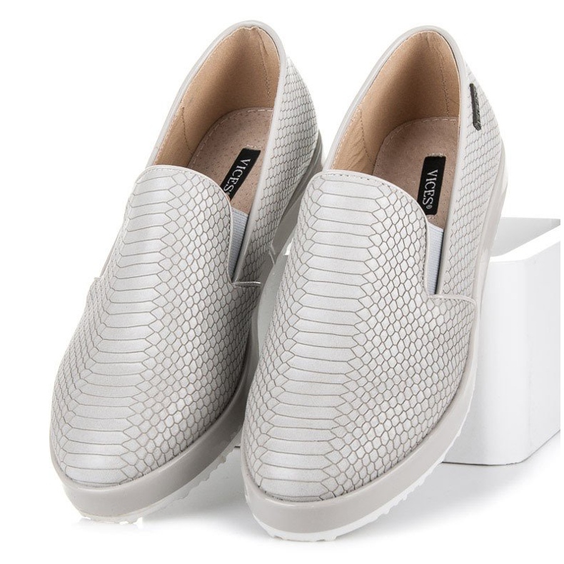 Vices Állati motívumú cipő szürke 1