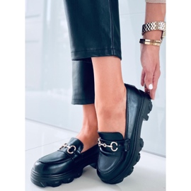 PA1 Eloise Black magas talpú naplopók fekete 1