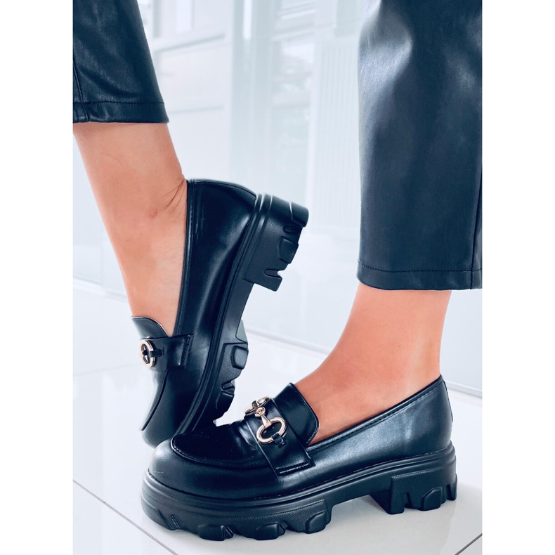 PA1 Eloise Black magas talpú naplopók fekete 2