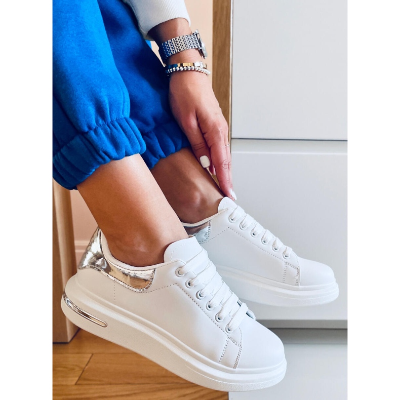 PA1 Sierra WHITE / SILVER női tornacipő fehér ezüst 2