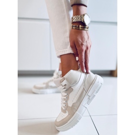 Myles Beige magas szárú tornacipő bézs 1